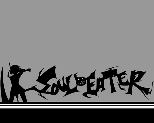  around at what I had on hand, I ended making more Soul Eater wallpapers.